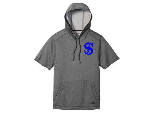Blue Sox Premium New Era Short Sleeve Hoodie